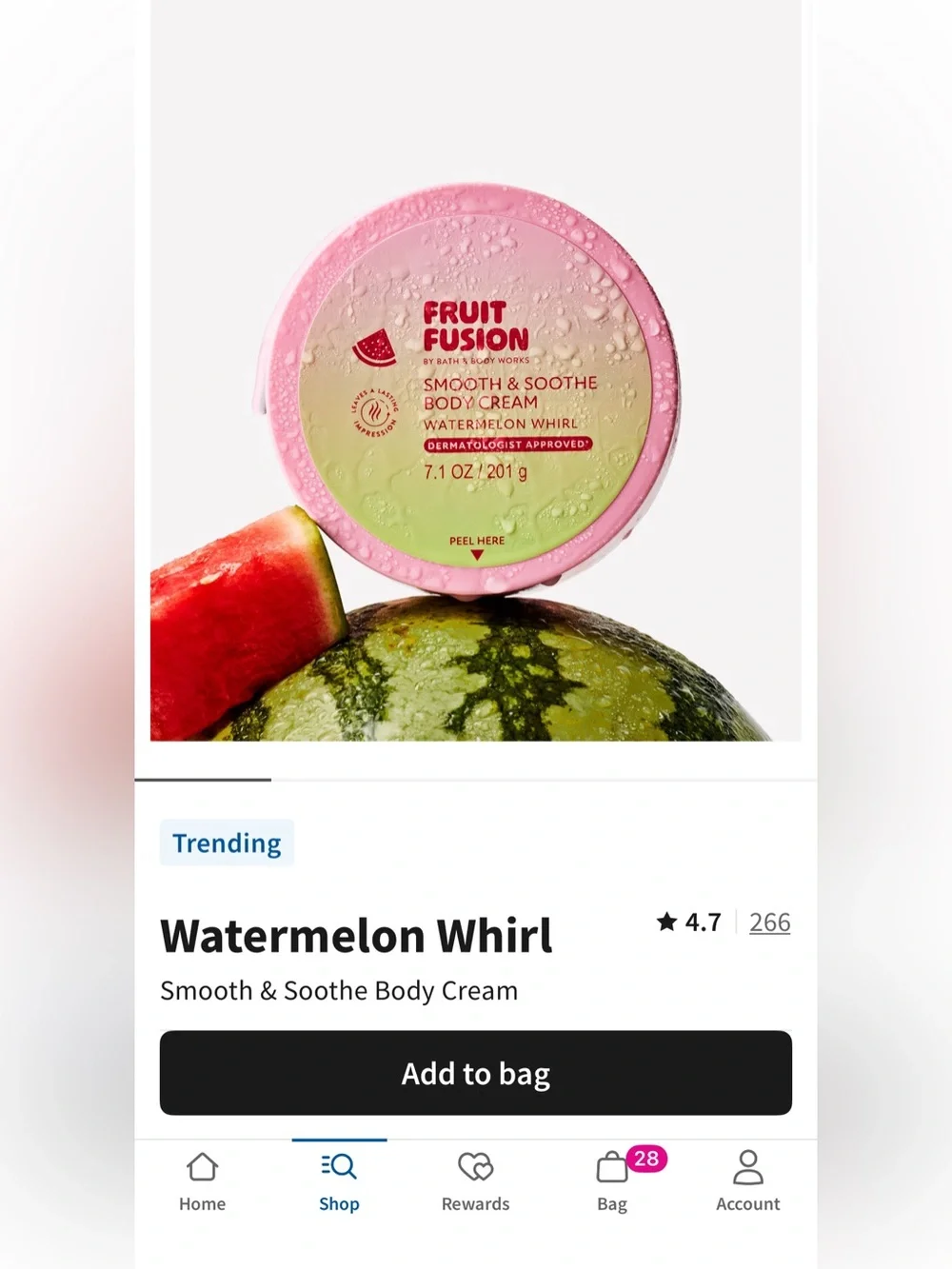 NEW! 9-Pc Bath & Body Works Fruit Fusion WATERMELON WHIRL Body Care Collection